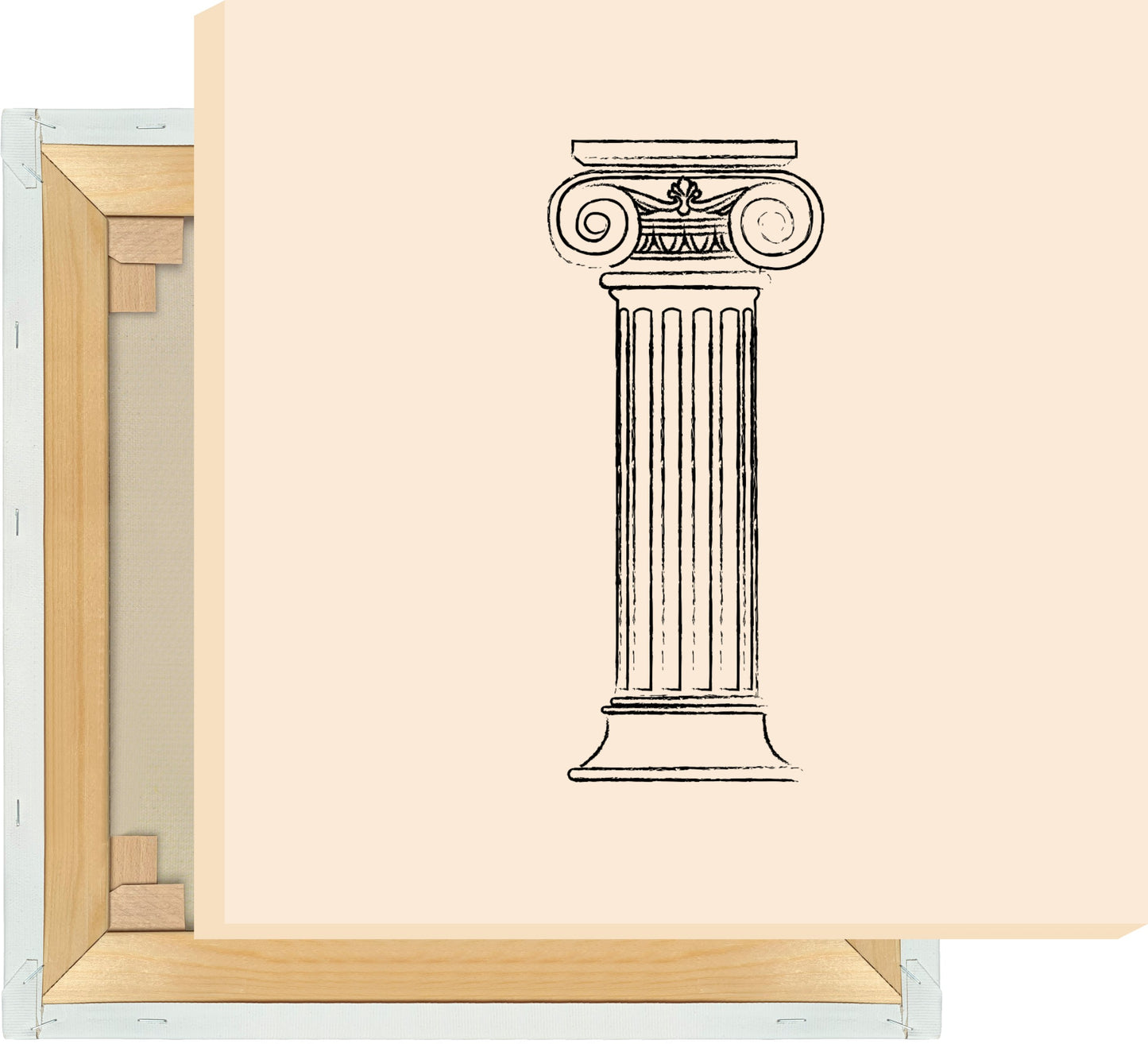 Leinwand Säule 1