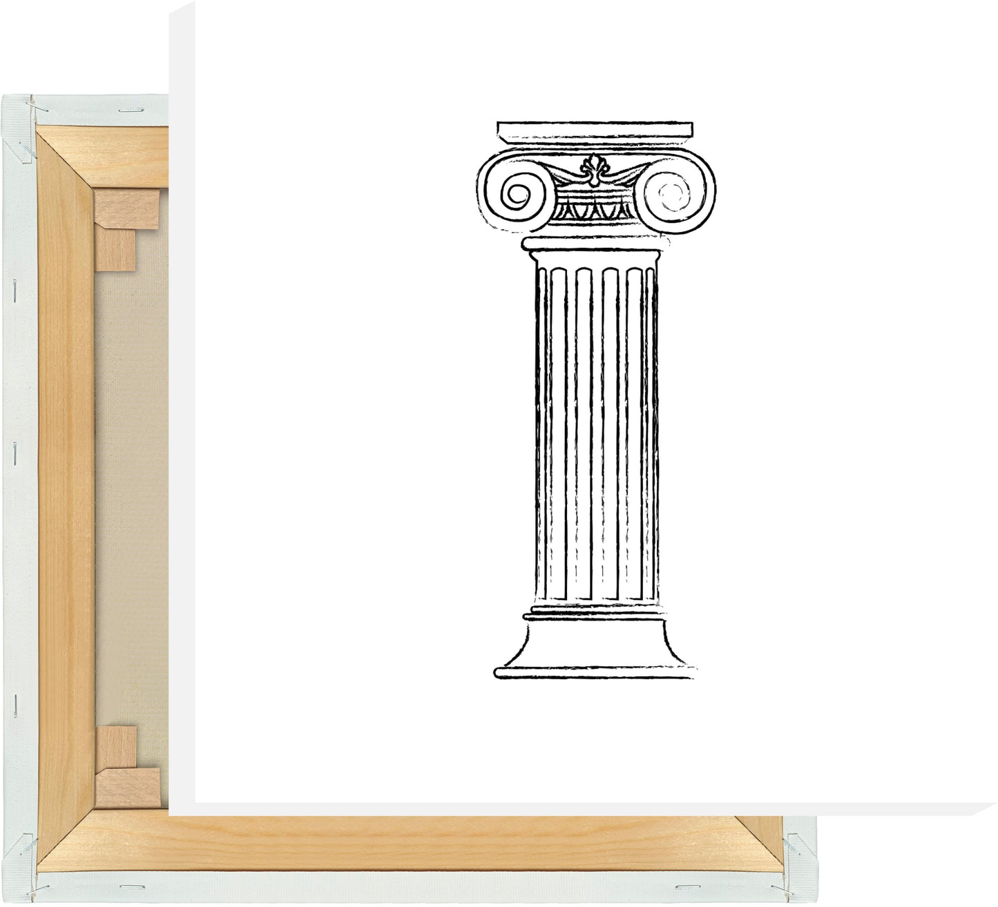 Leinwand Säule 1