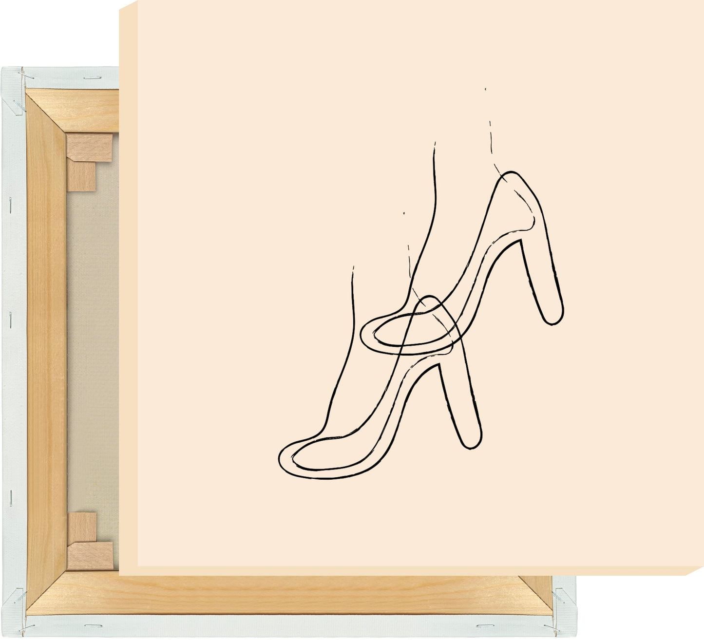 Leinwand Schuhe 3