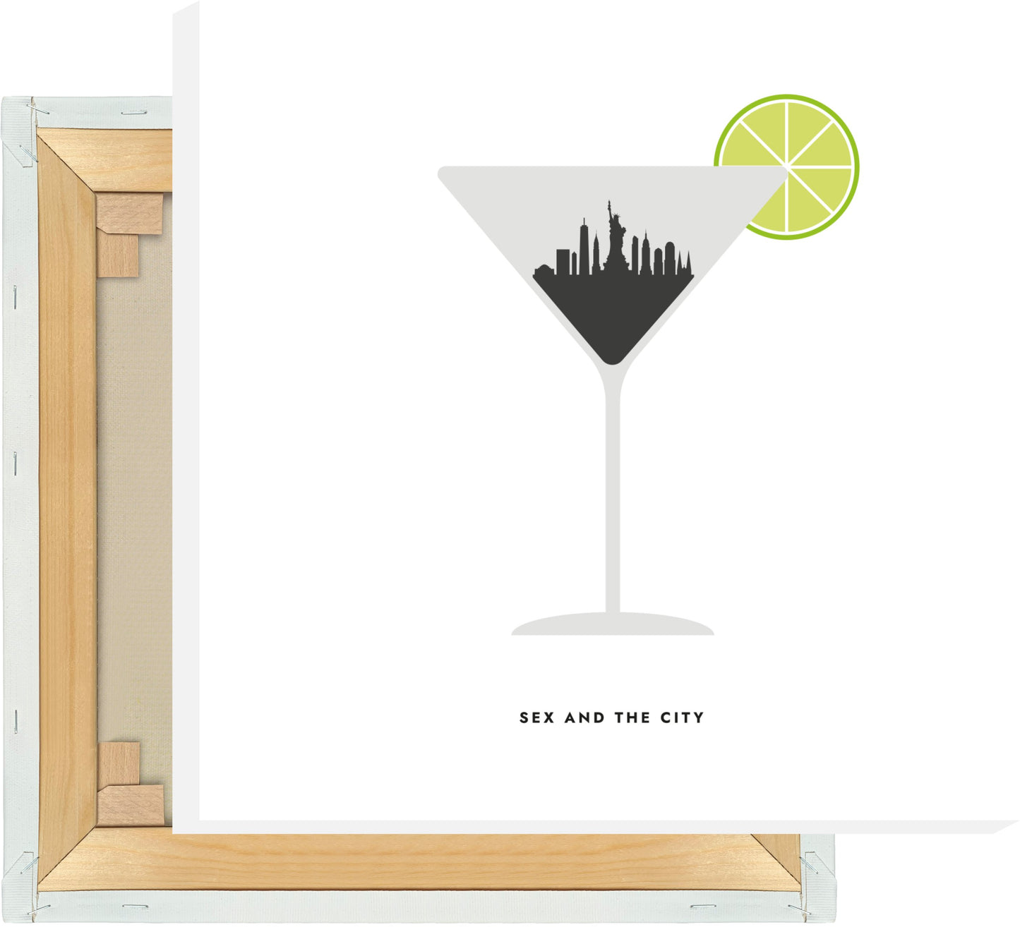 Leinwand Sex And The City - Cosmopolitan Skyline