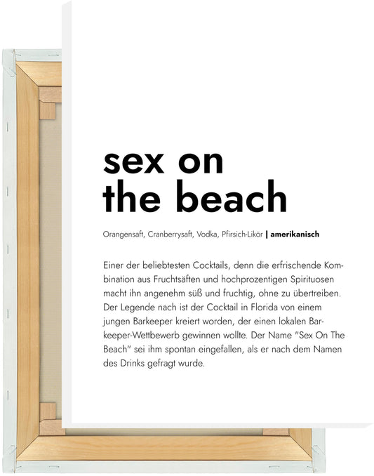 Leinwand Sex On The Beach - Definition