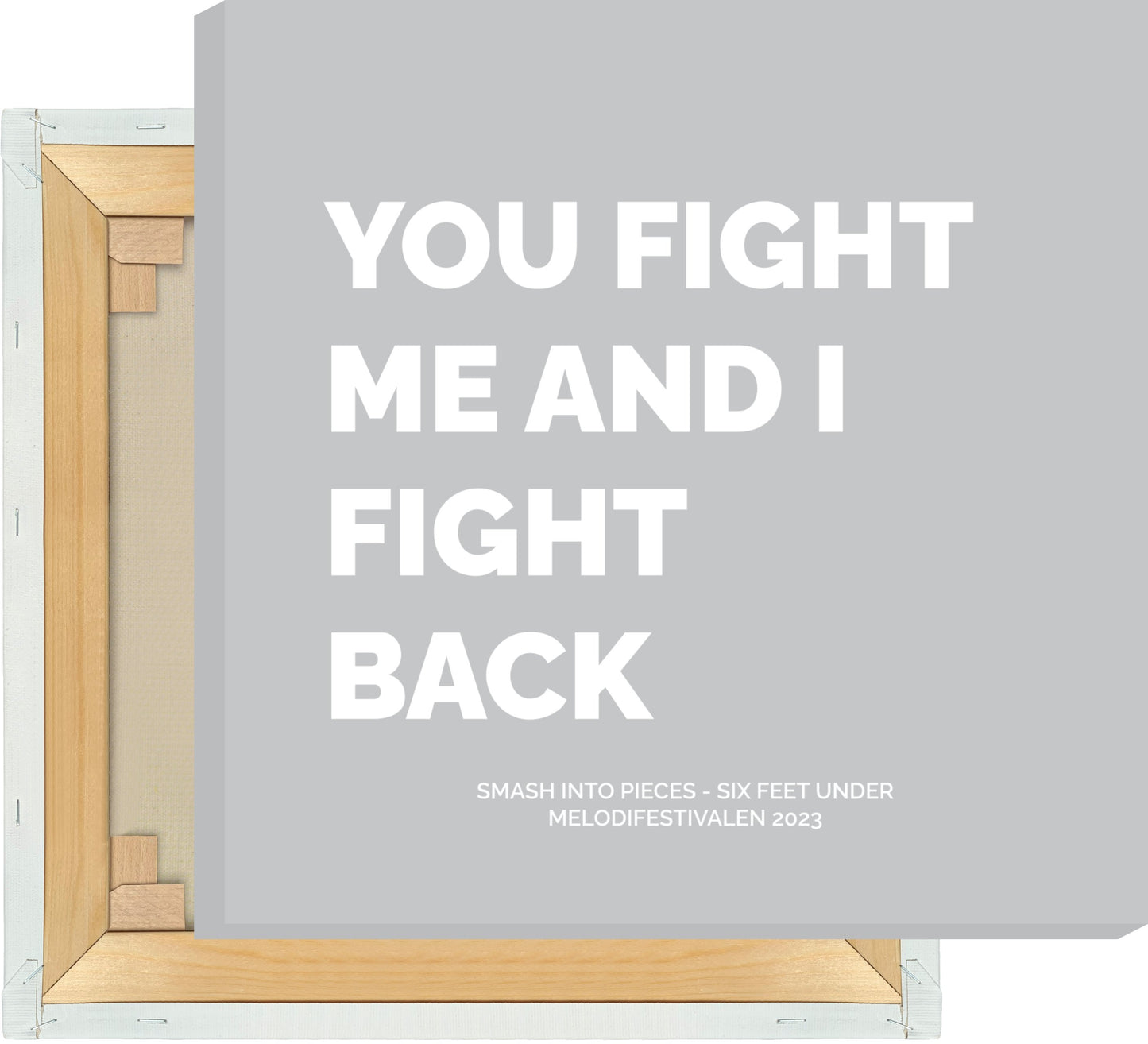 Leinwand Smash Into Pieces - Six Feet Under