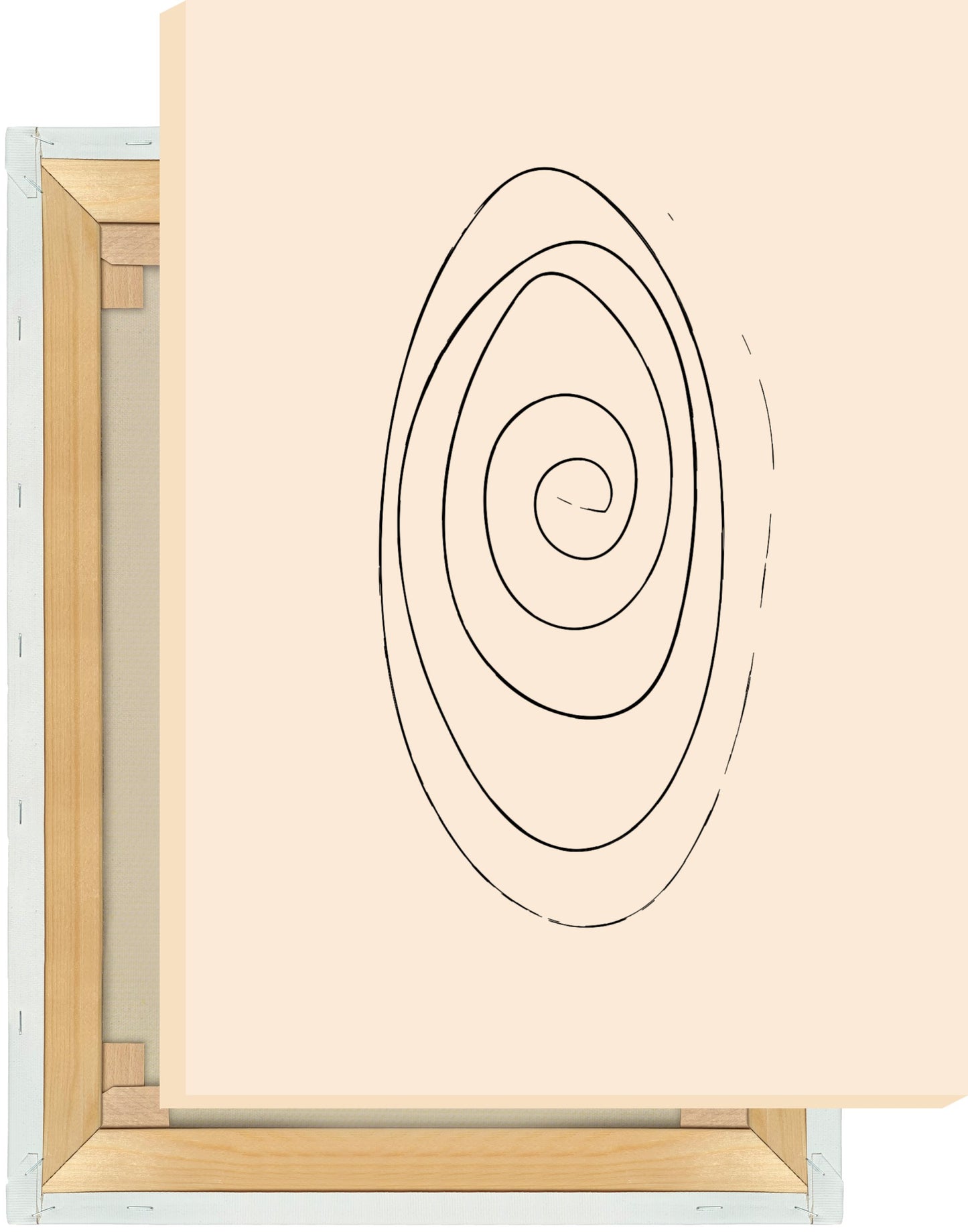 Leinwand Spirale