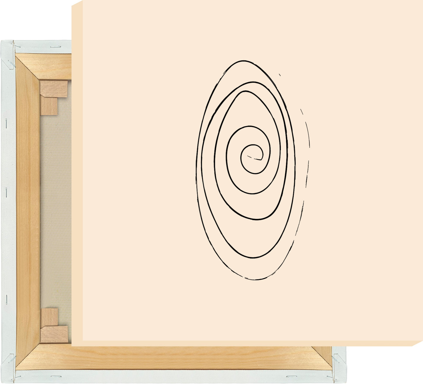 Leinwand Spirale