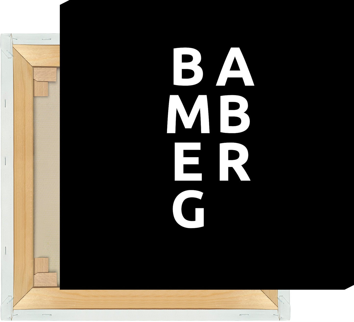 Leinwand Stadt BAMBERG