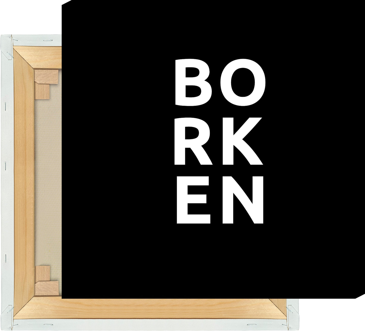 Leinwand Stadt BORKEN