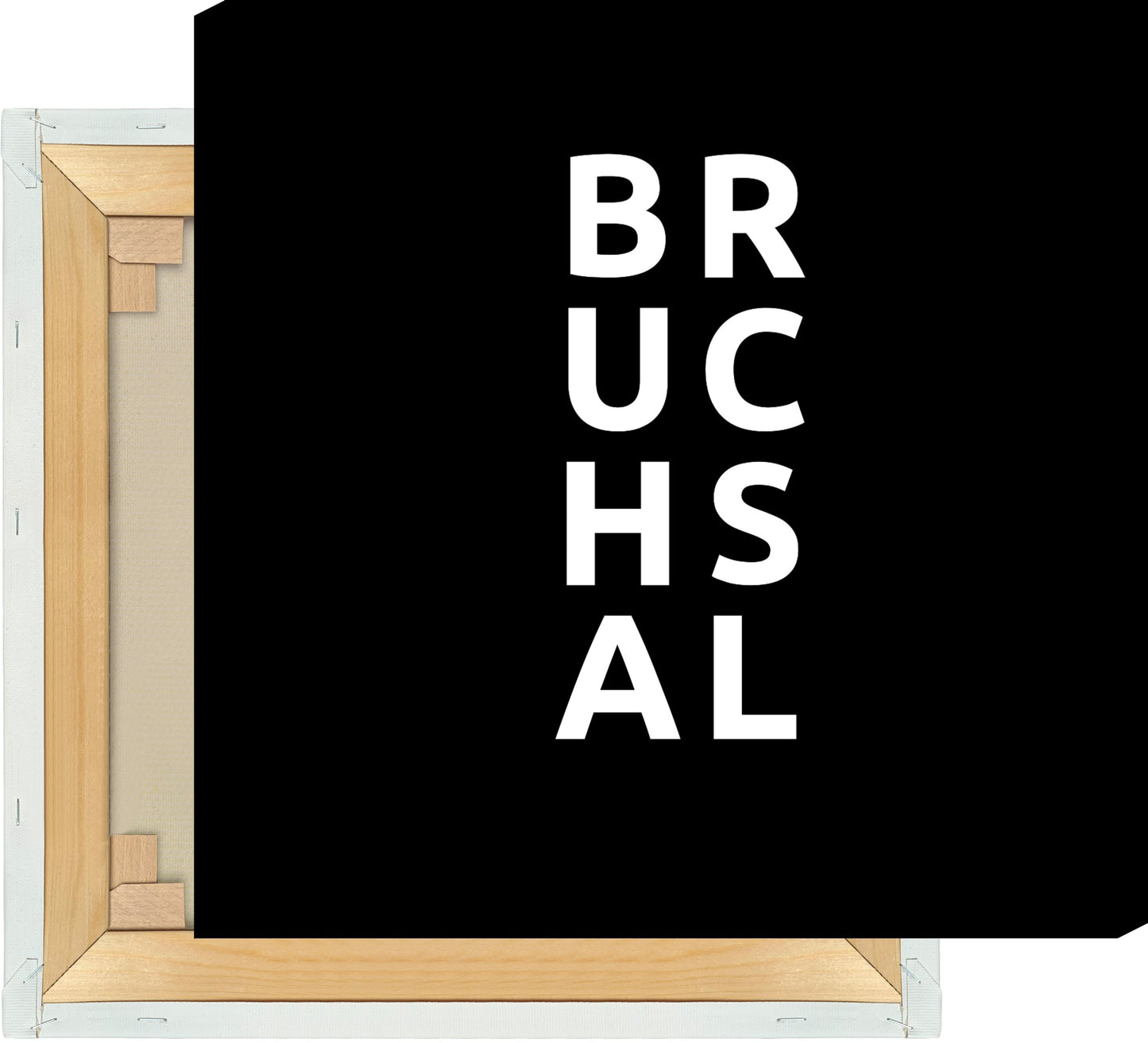 Leinwand Stadt BRUCHSAL