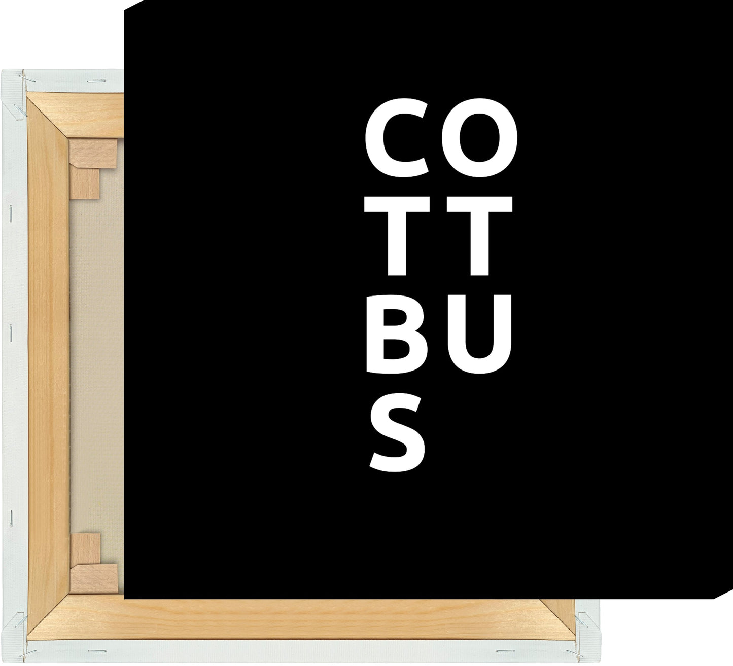 Leinwand Stadt COTTBUS