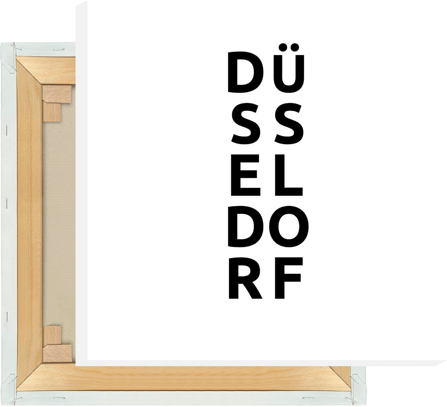 Leinwand Stadt DÜSSELDORF