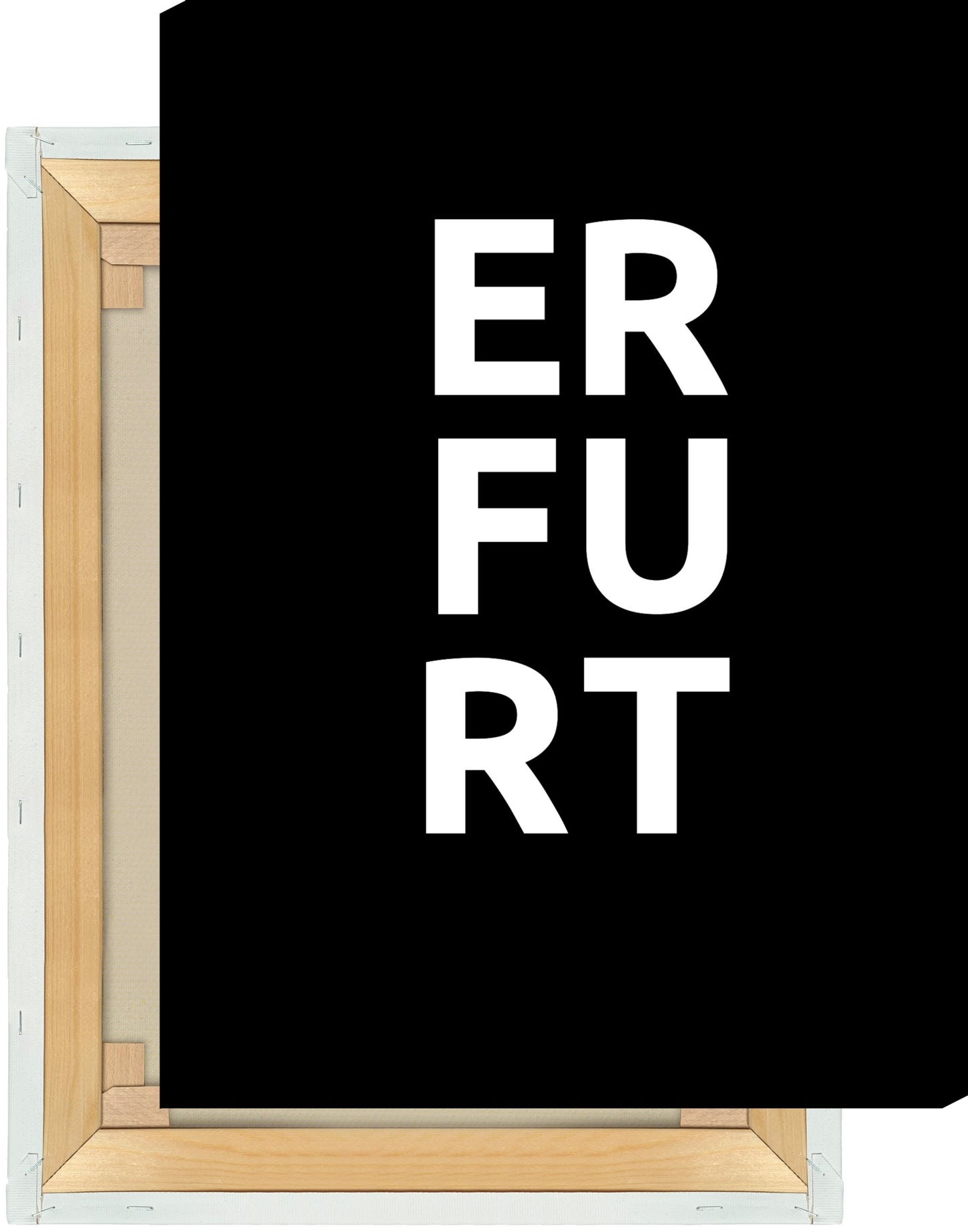 Leinwand Stadt ERFURT