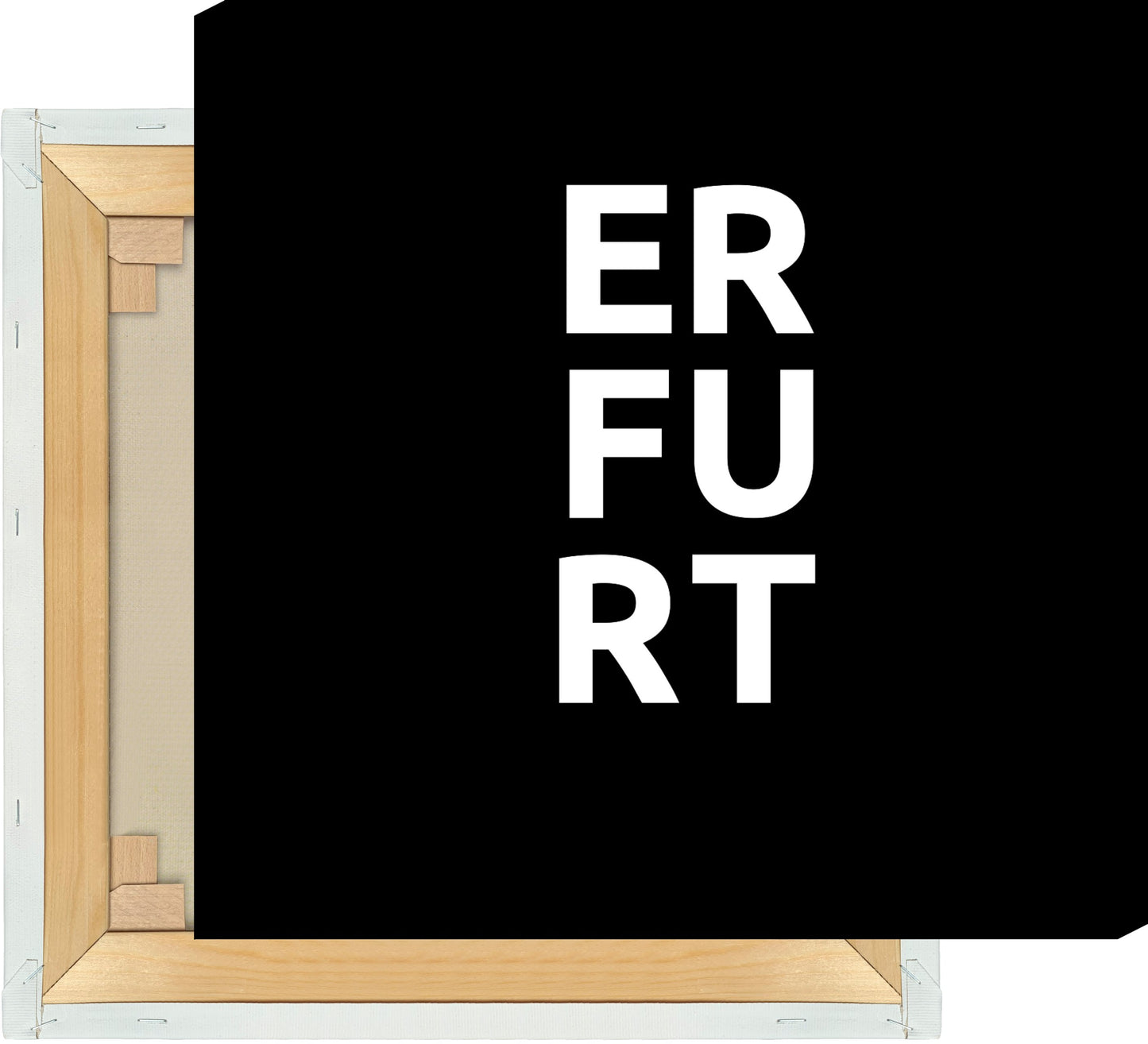 Leinwand Stadt ERFURT