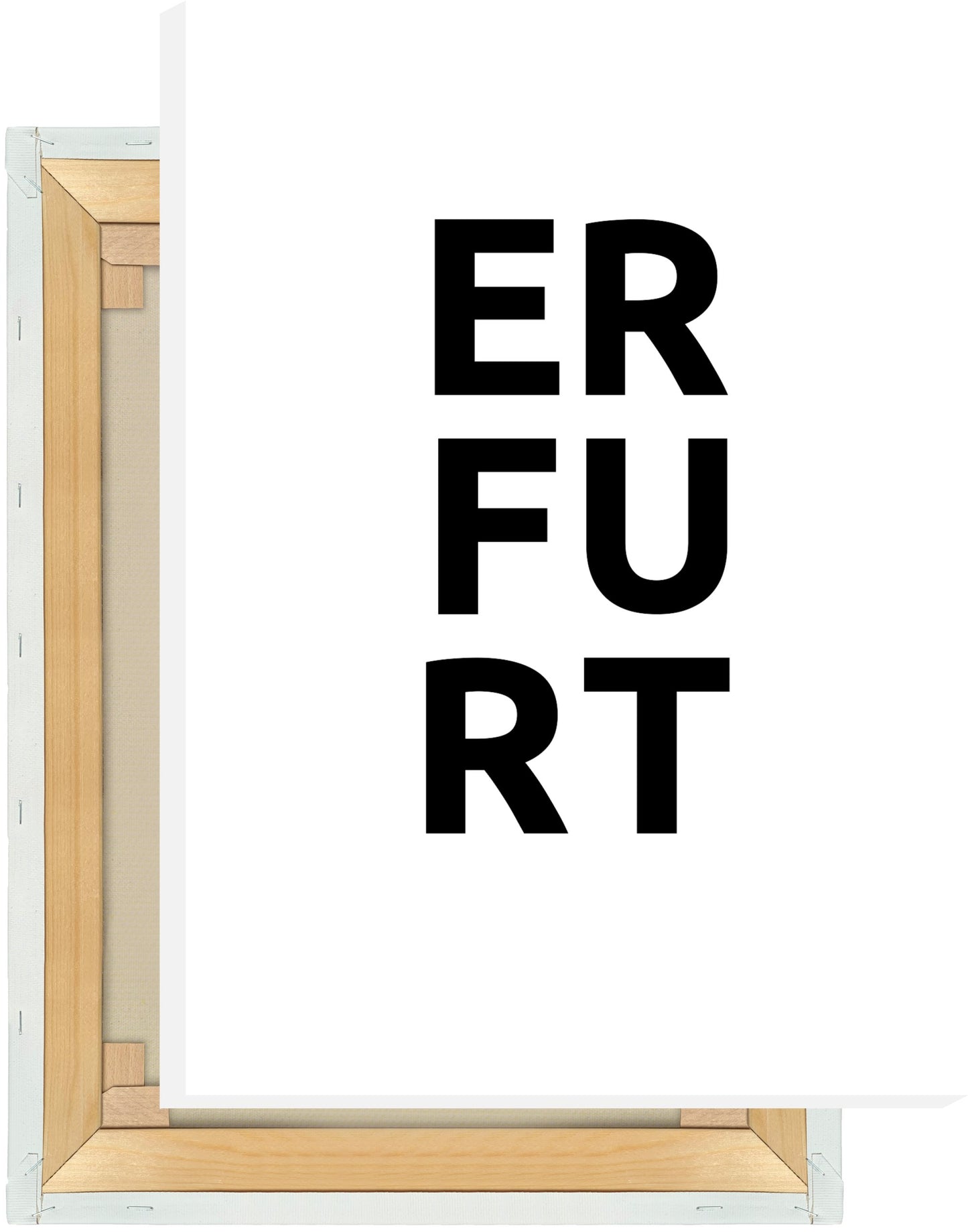 Leinwand Stadt ERFURT