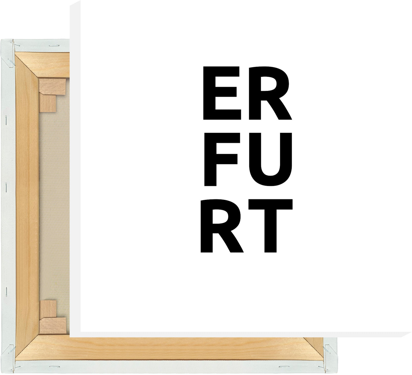 Leinwand Stadt ERFURT