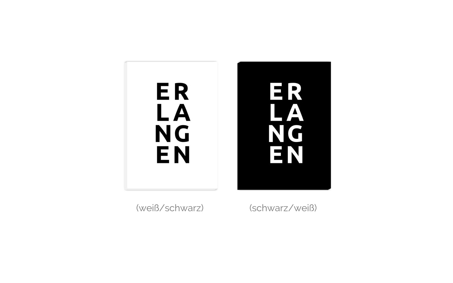 Leinwand Stadt ERLANGEN