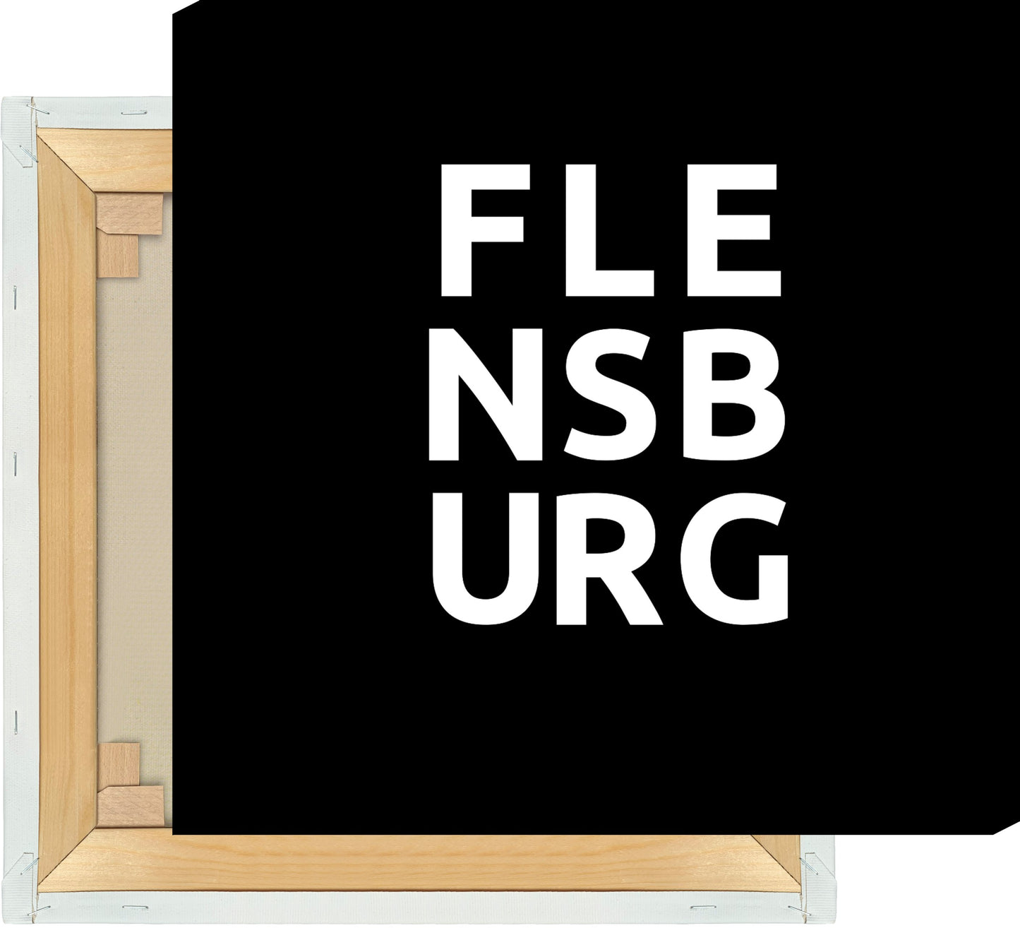Leinwand Stadt FLENSBURG