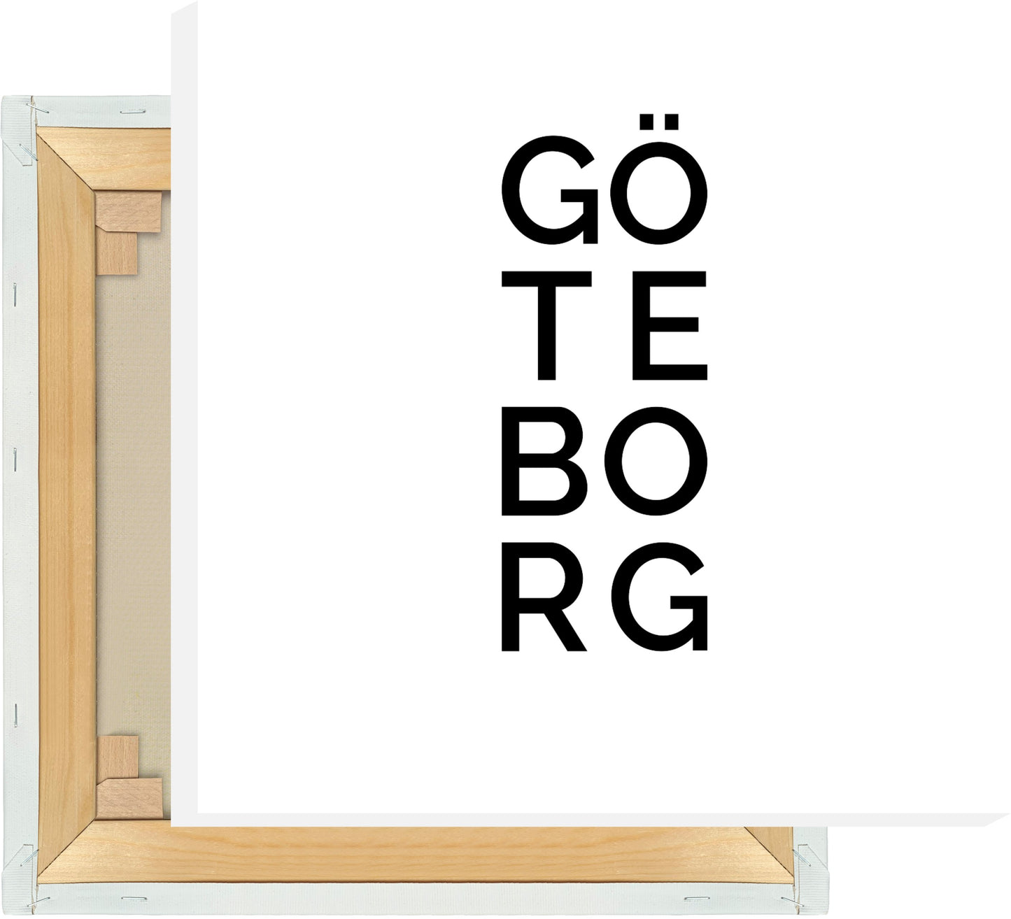 Leinwand Stadt GÖTEBORG