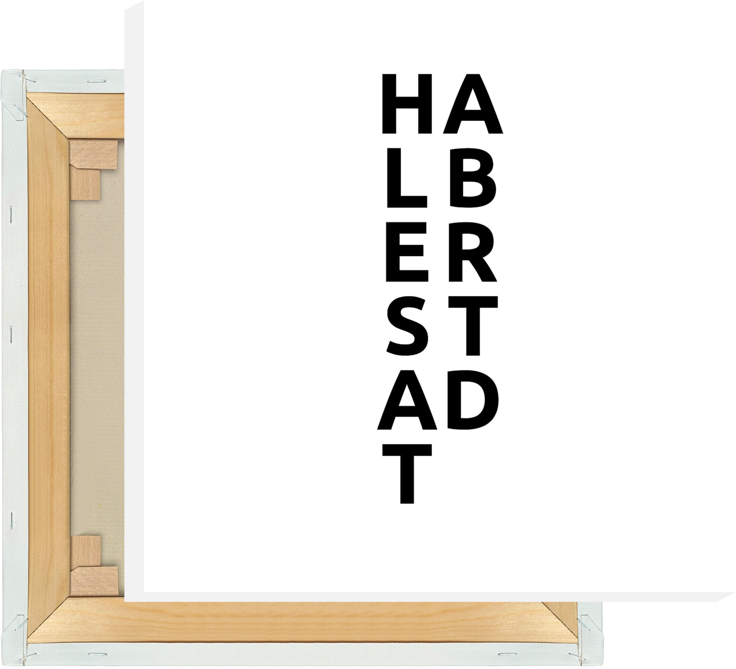 Leinwand Stadt HALBERSTADT