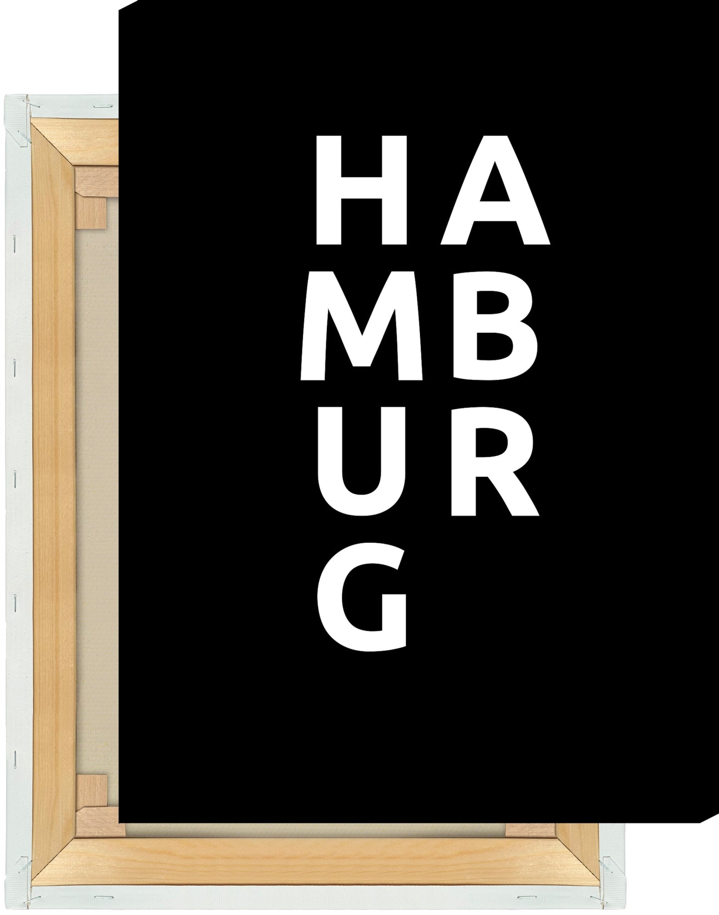 Leinwand Stadt HAMBURG