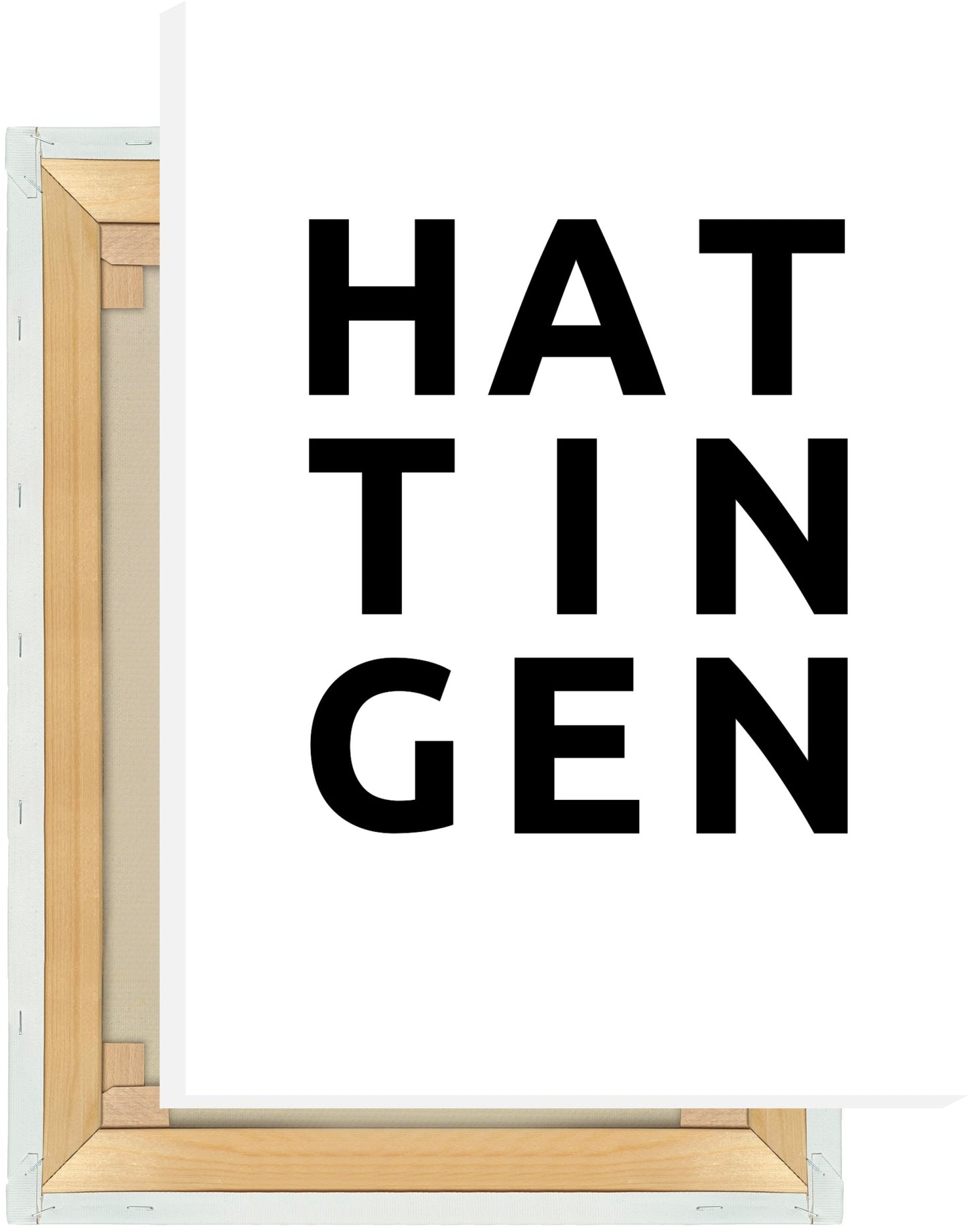 Leinwand Stadt HATTINGEN