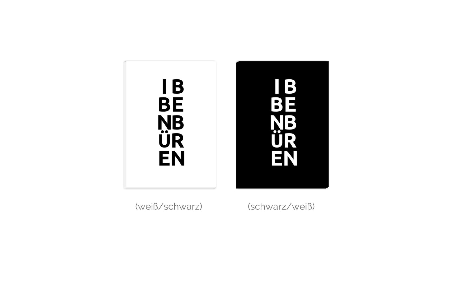 Leinwand Stadt IBBENBüREN