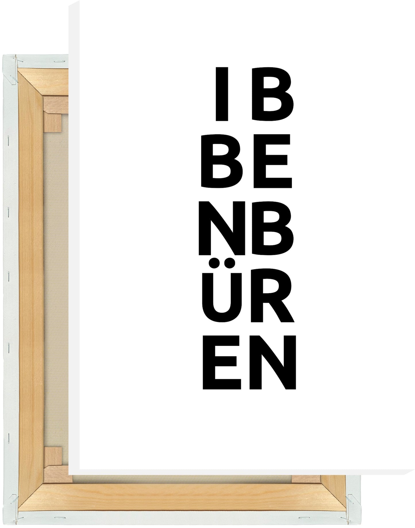 Leinwand Stadt IBBENBüREN