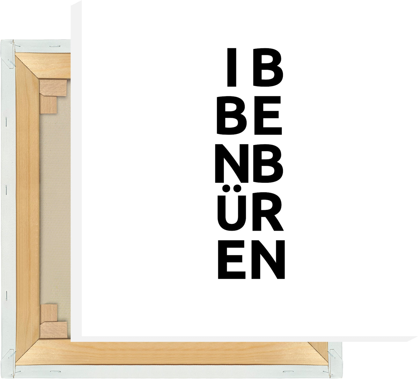 Leinwand Stadt IBBENBüREN