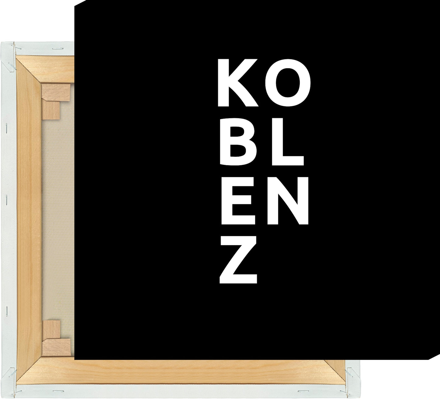 Leinwand Stadt KOBLENZ