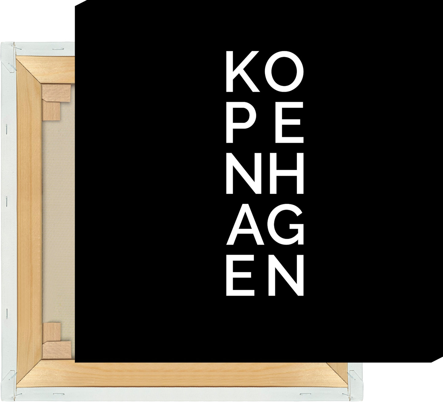Leinwand Stadt KOPENHAGEN