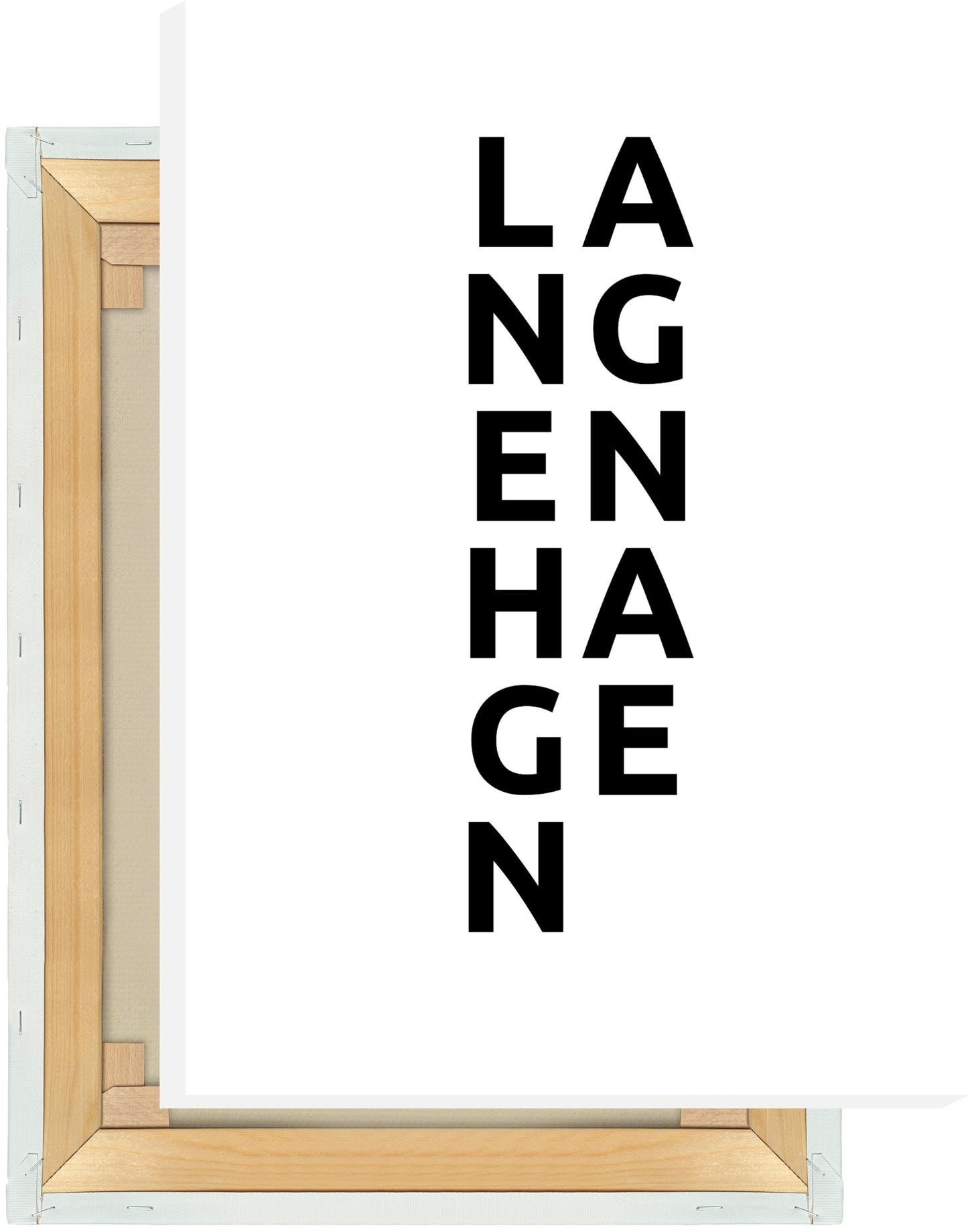 Leinwand Stadt LANGENHAGEN