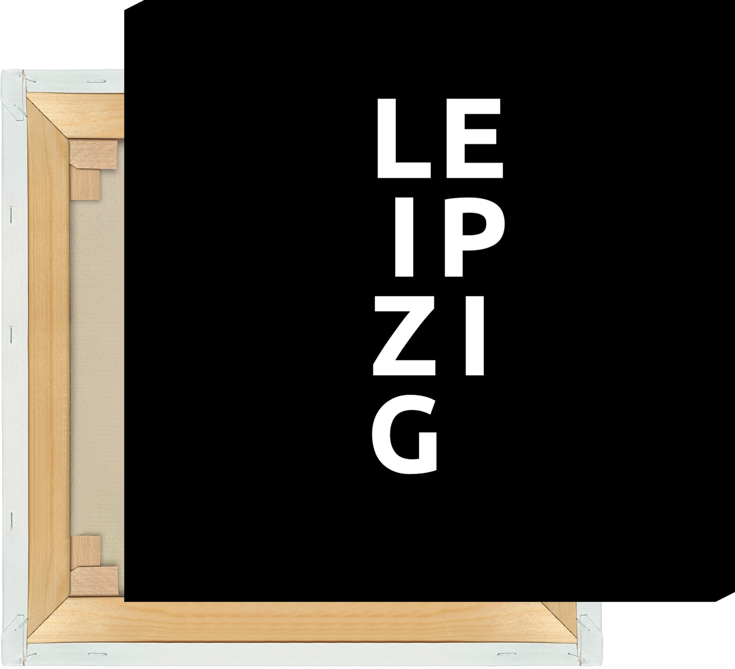 Leinwand Stadt LEIPZIG