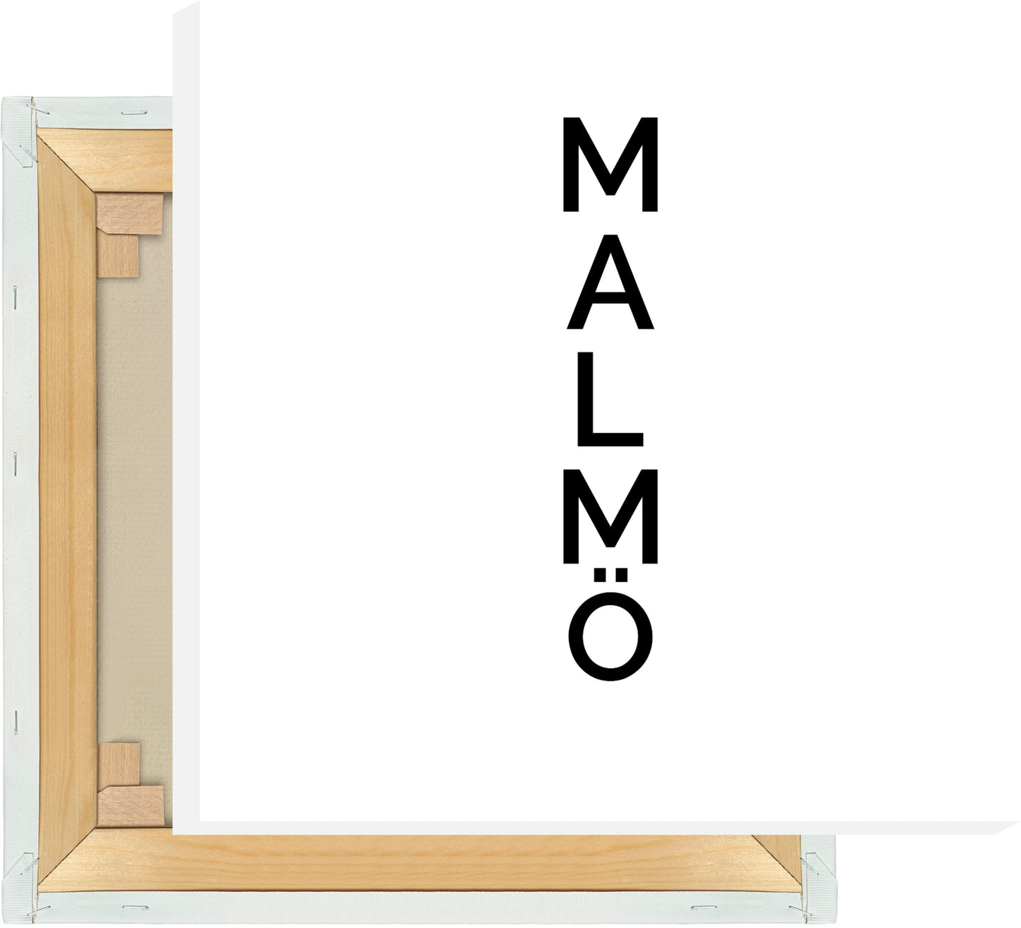 Leinwand Stadt MALMÖ