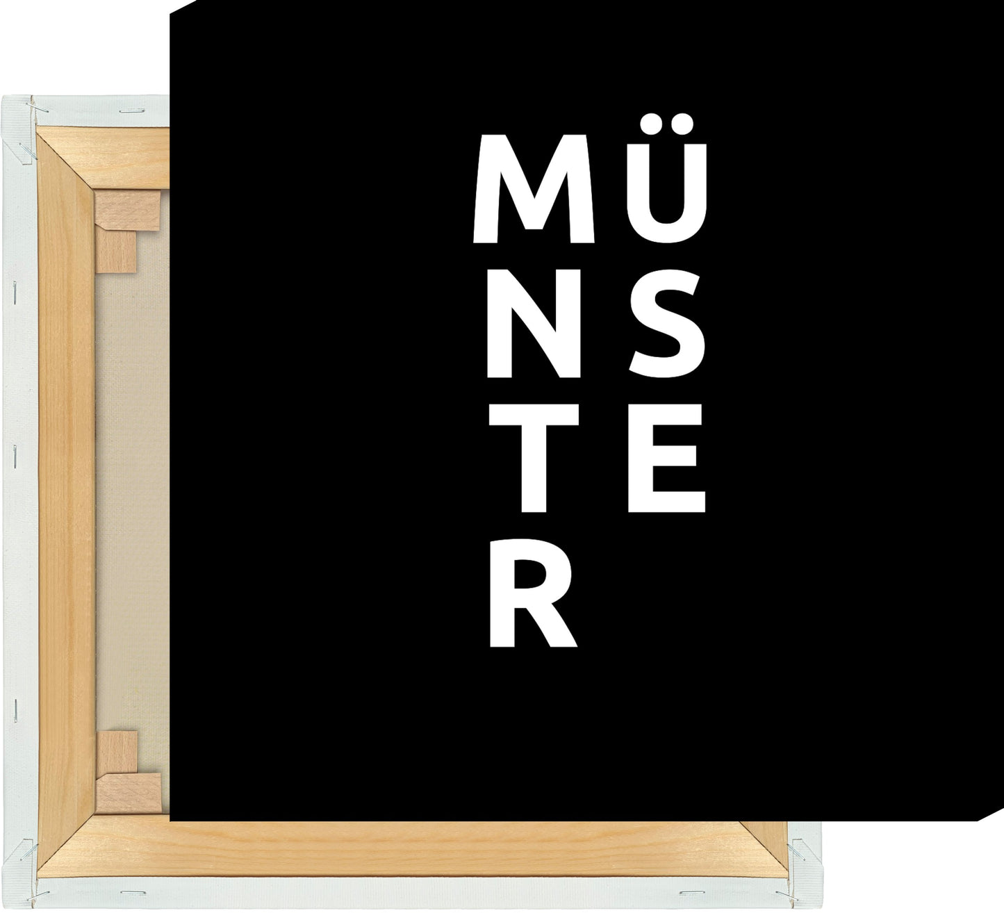 Leinwand Stadt MÜNSTER