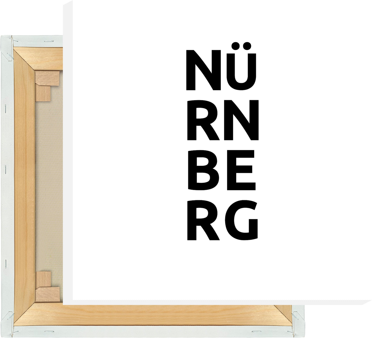 Leinwand Stadt NÜRNBERG