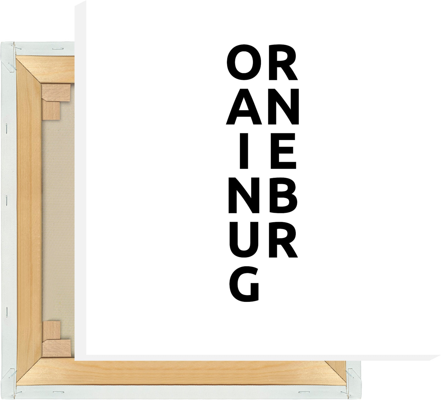 Leinwand Stadt ORANIENBURG