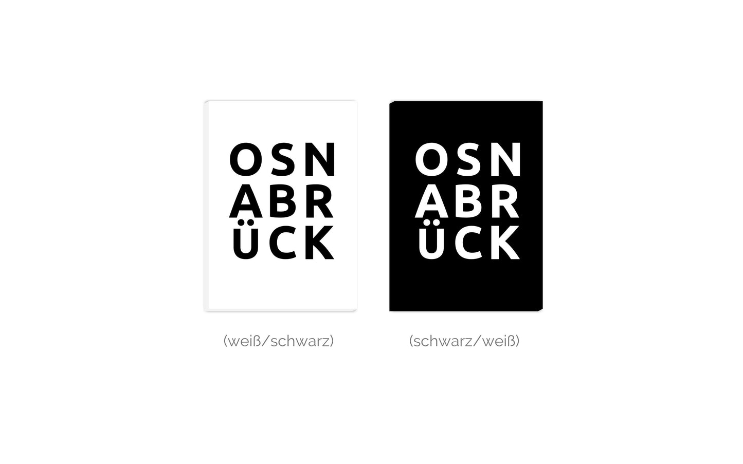 Leinwand Stadt OSNABRÜCK