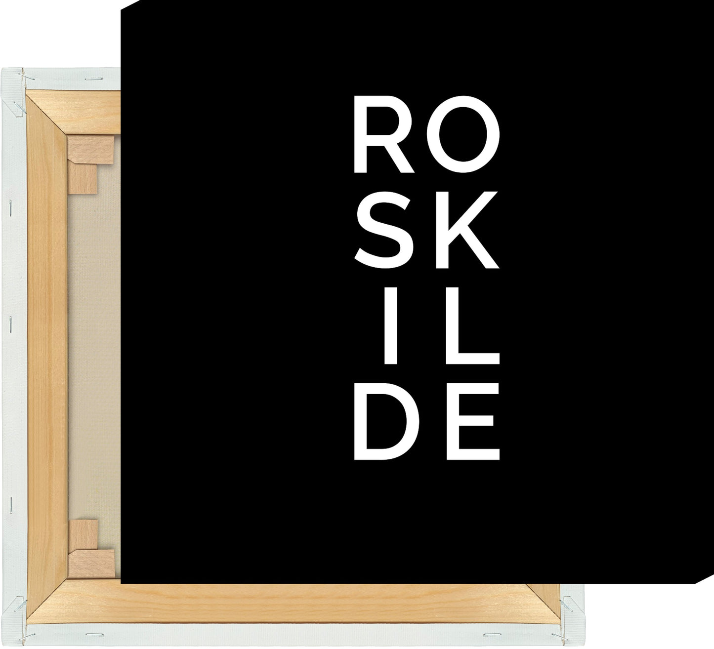 Leinwand Stadt ROSKILDE