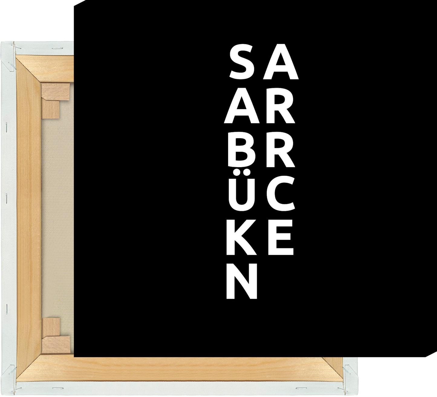 Leinwand Stadt SAARBRÜCKEN