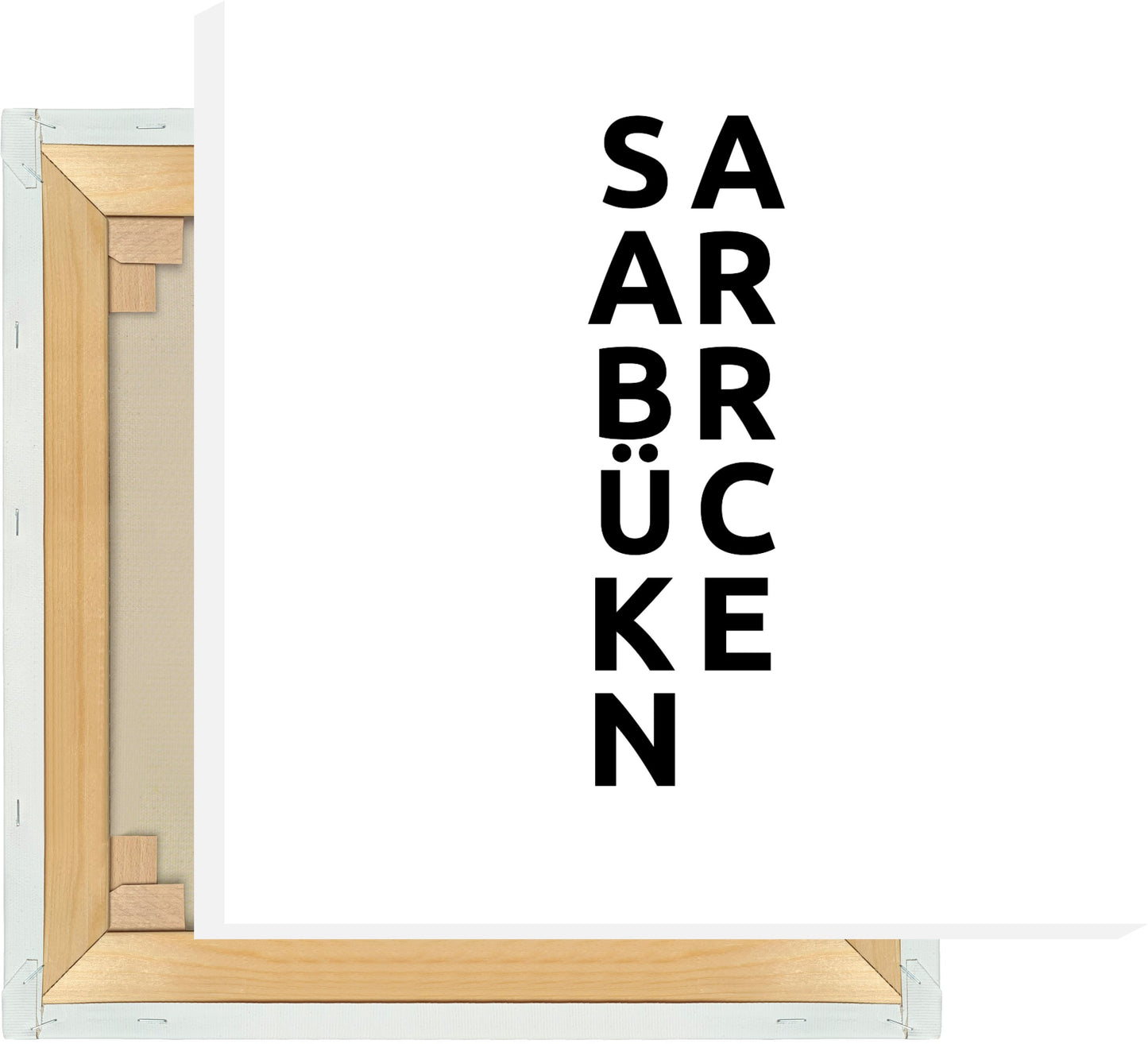 Leinwand Stadt SAARBRÜCKEN
