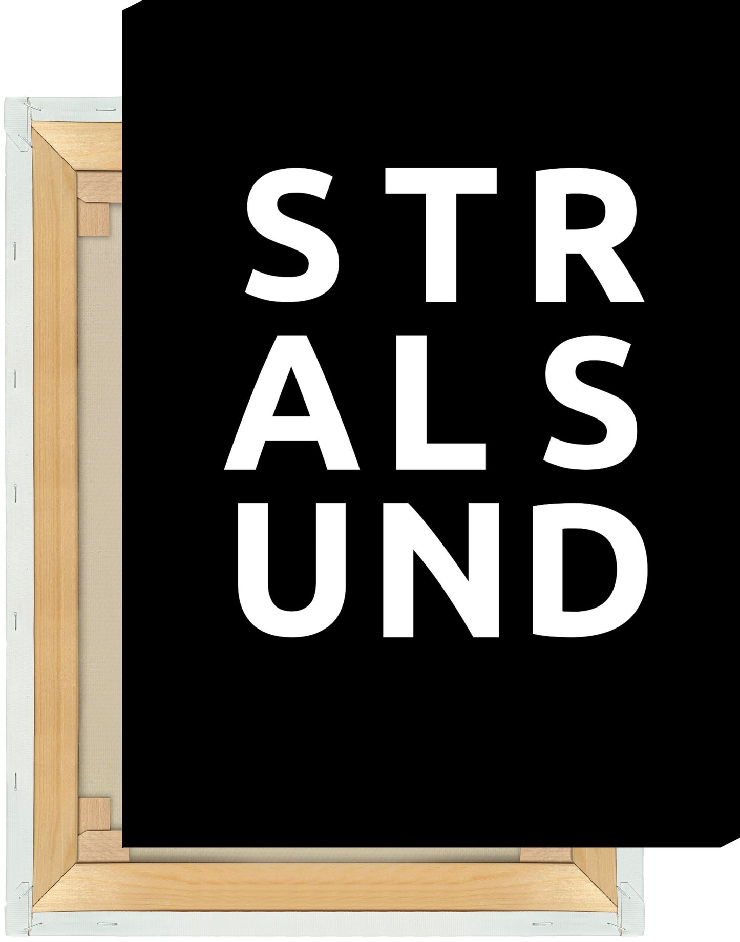 Leinwand Stadt STRALSUND