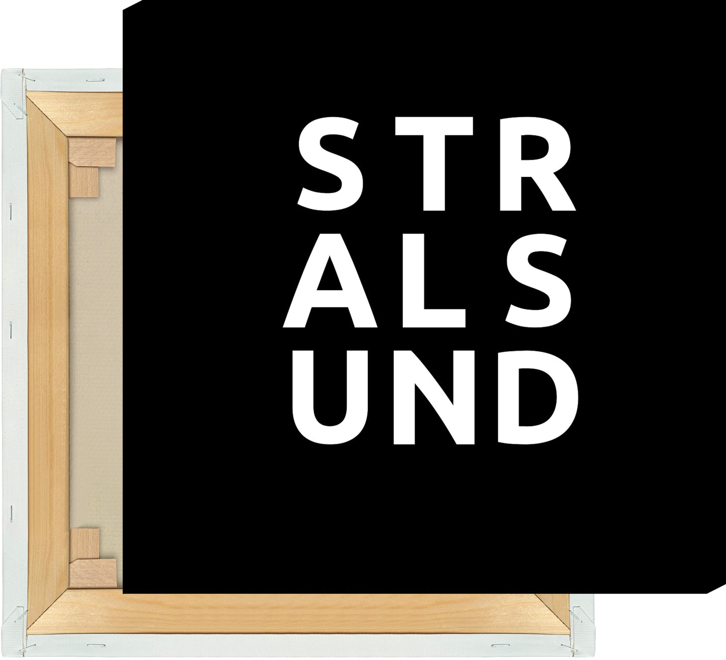 Leinwand Stadt STRALSUND