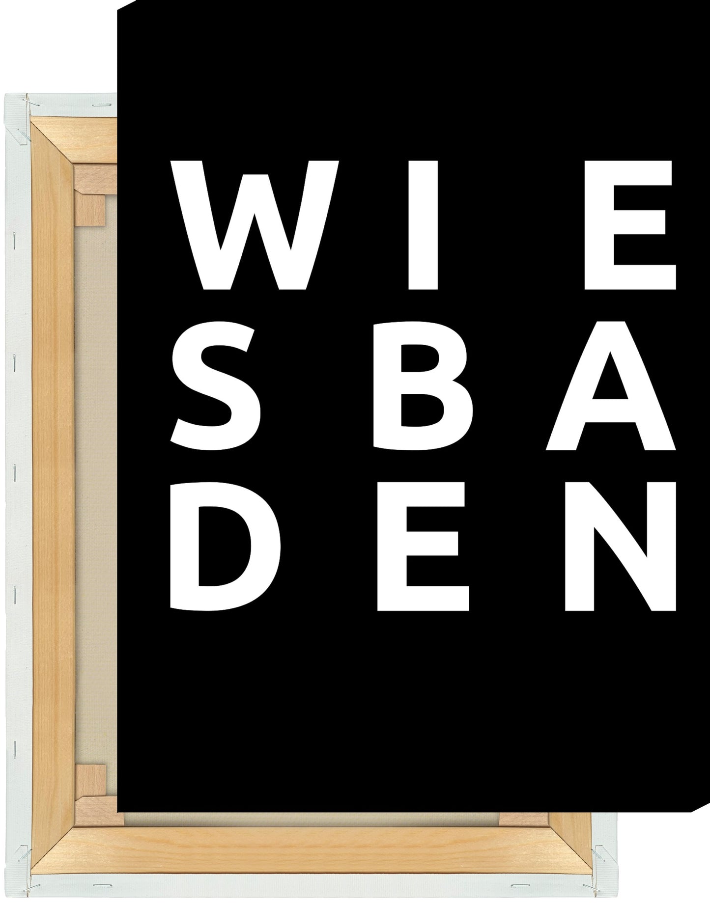 Leinwand Stadt WIESBADEN