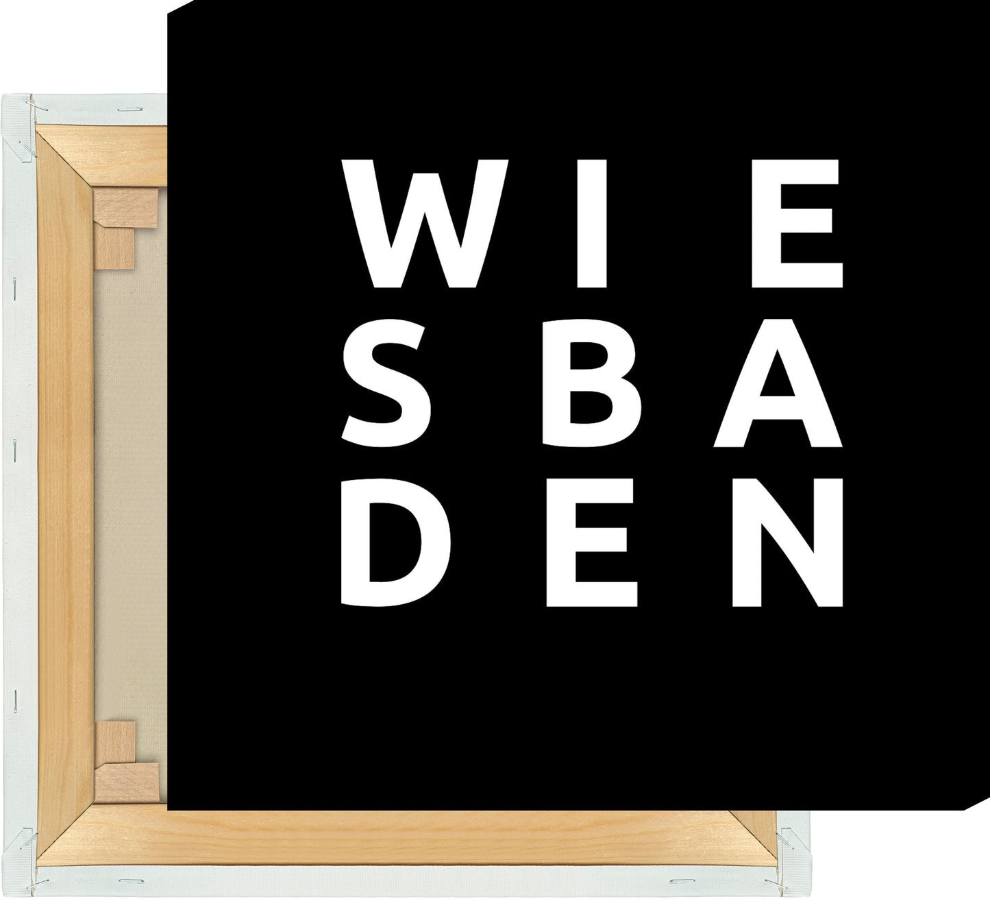 Leinwand Stadt WIESBADEN