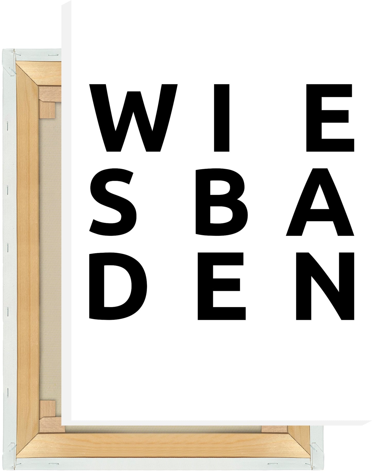 Leinwand Stadt WIESBADEN