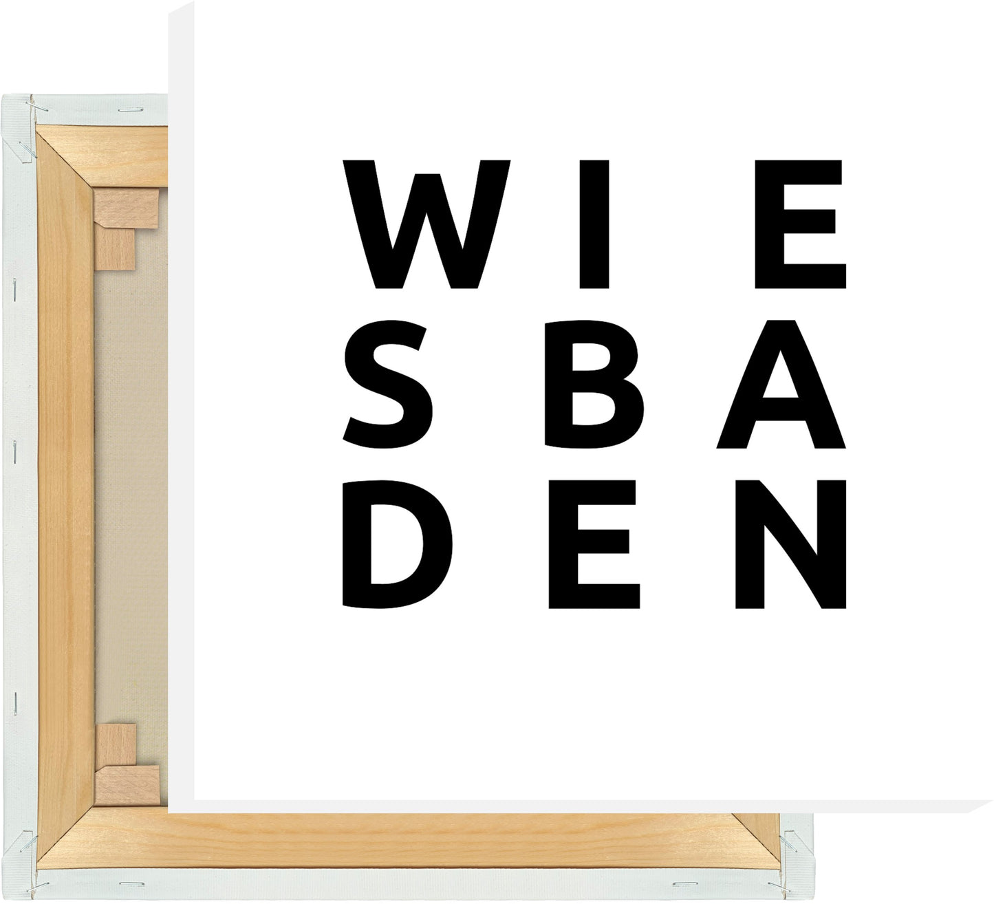 Leinwand Stadt WIESBADEN