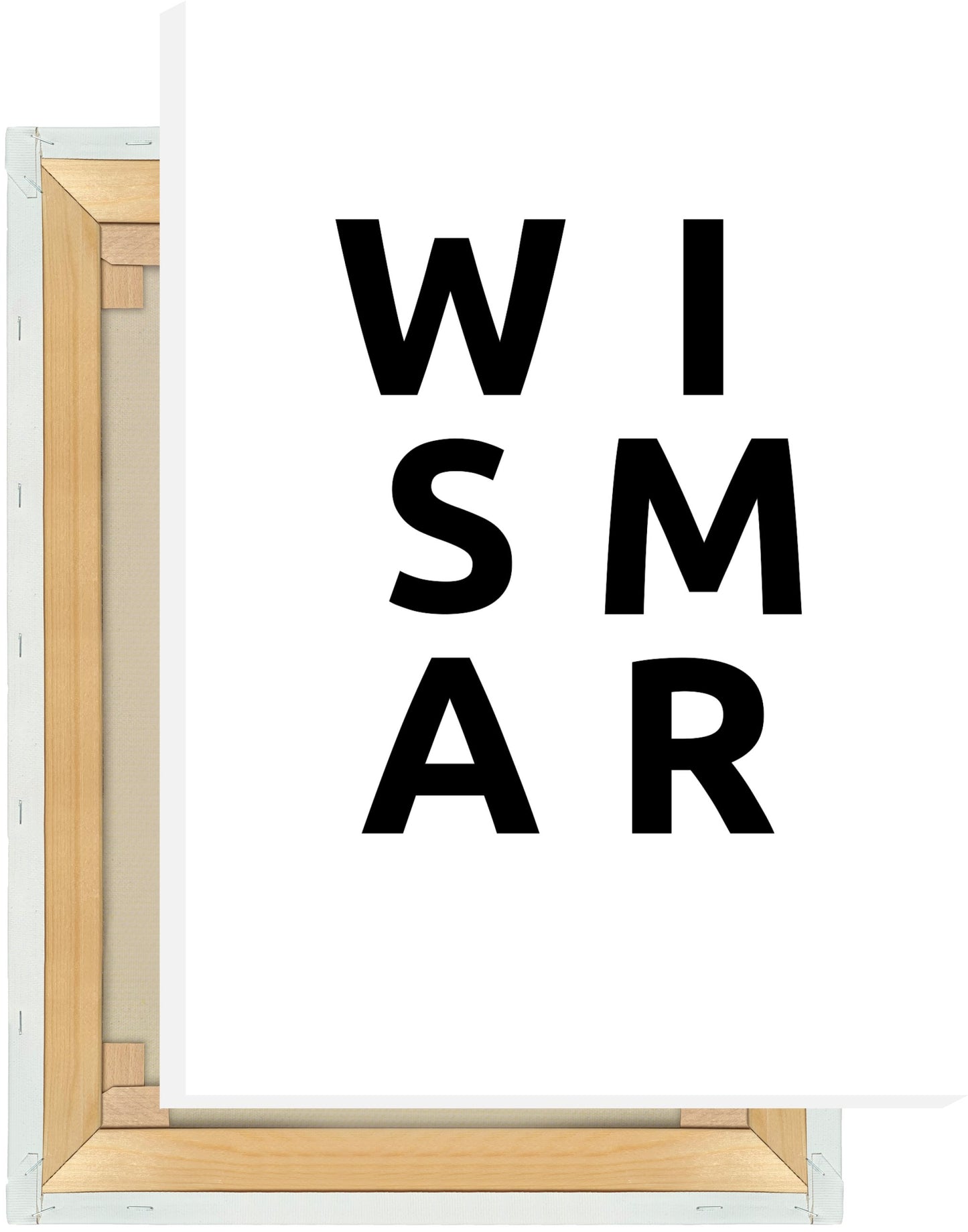 Leinwand Stadt WISMAR