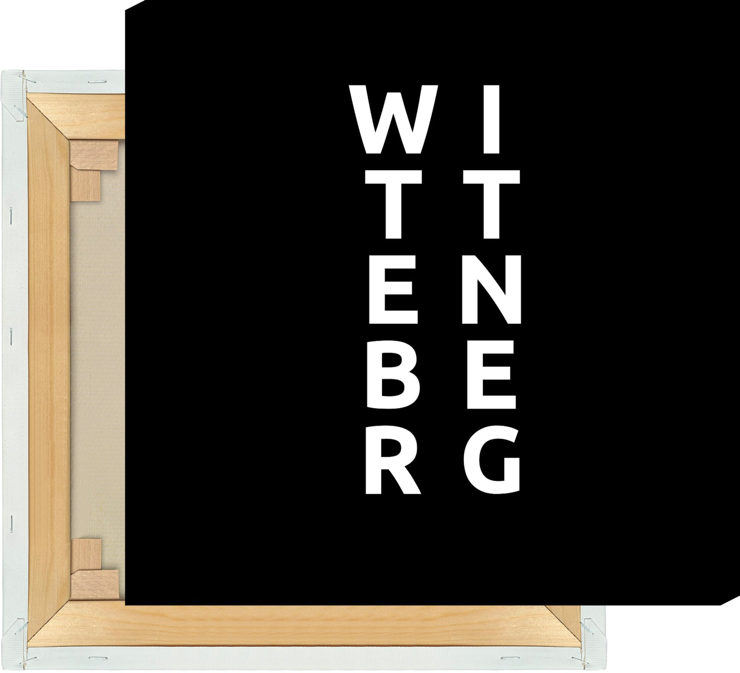 Leinwand Stadt WITTENBERG