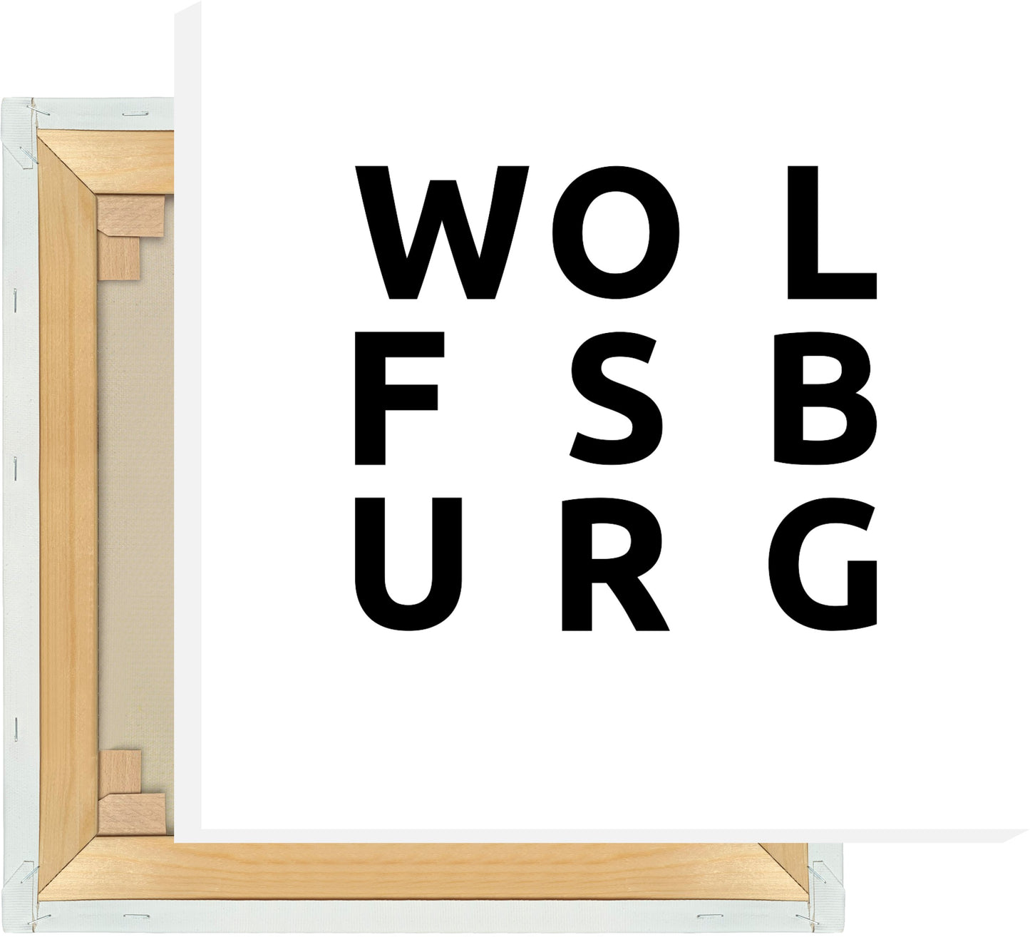 Leinwand Stadt WOLFSBURG