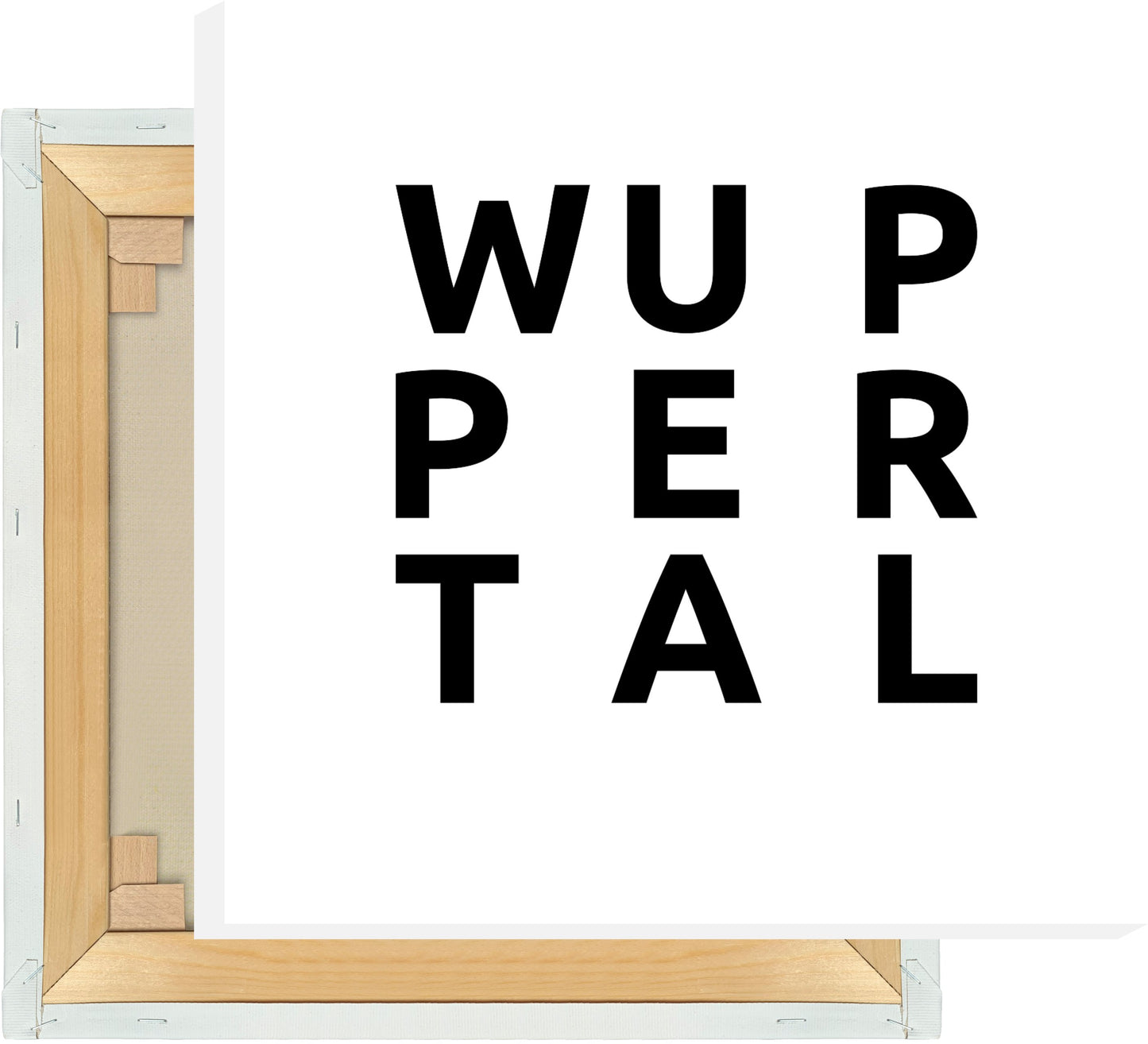 Leinwand Stadt WUPPERTAL