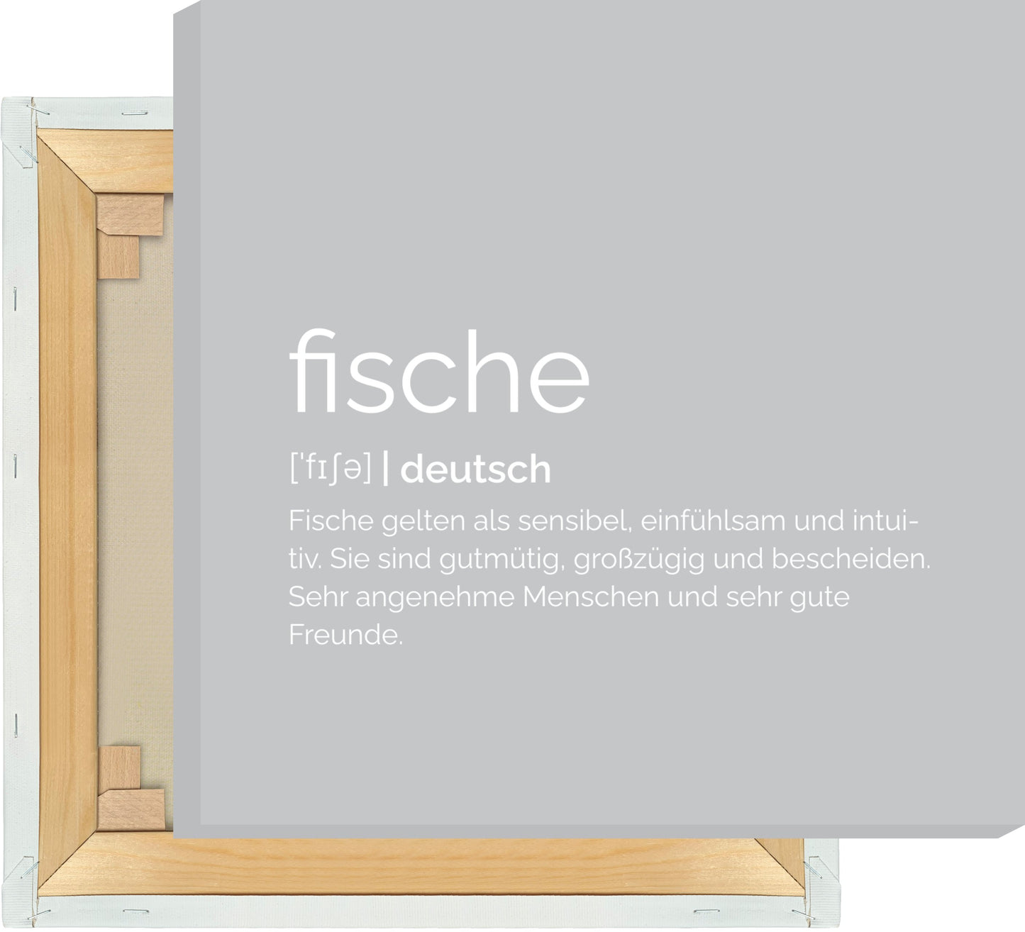 Leinwand Sternzeichen Fische - Definition