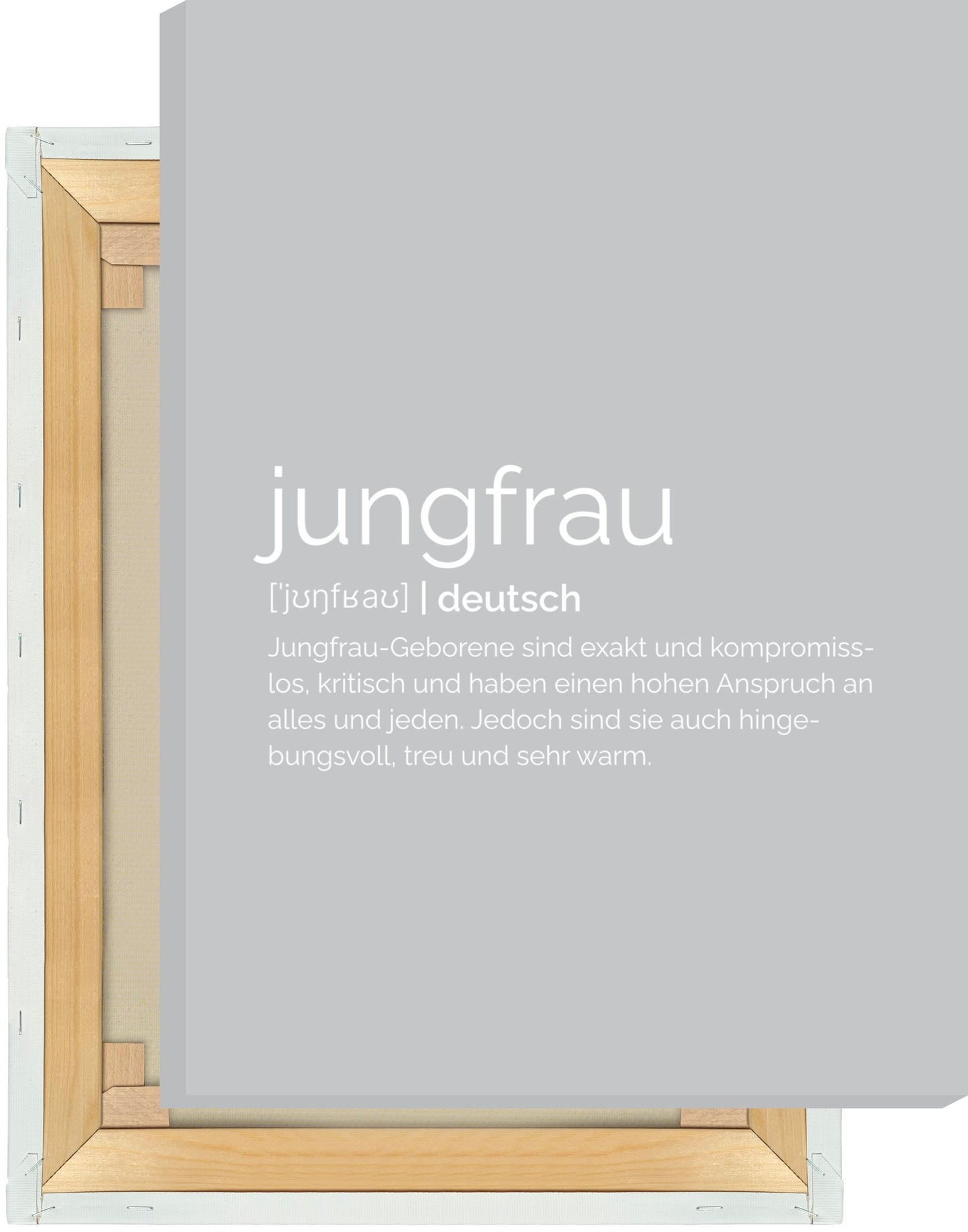 Leinwand Sternzeichen Jungfrau - Definition